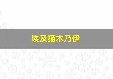 埃及猫木乃伊