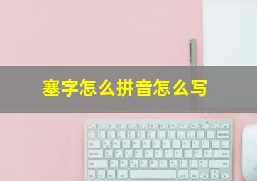 塞字怎么拼音怎么写