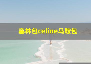 塞林包celine马鞍包