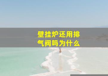 壁挂炉还用排气阀吗为什么