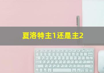 夏洛特主1还是主2