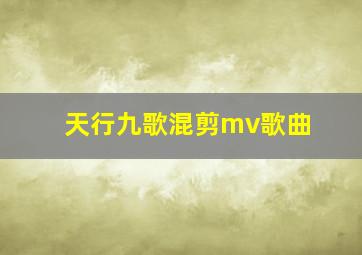 天行九歌混剪mv歌曲