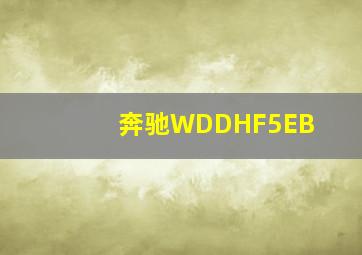 奔驰WDDHF5EB