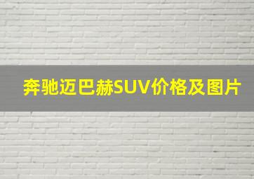 奔驰迈巴赫SUV价格及图片