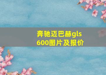 奔驰迈巴赫gls600图片及报价