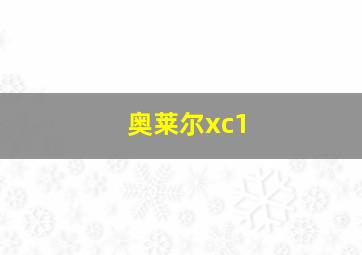 奥莱尔xc1