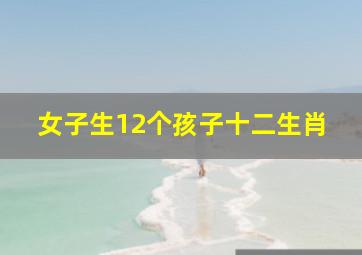 女子生12个孩子十二生肖