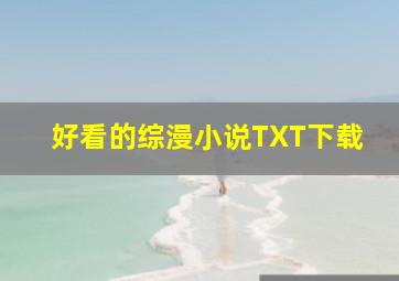 好看的综漫小说TXT下载