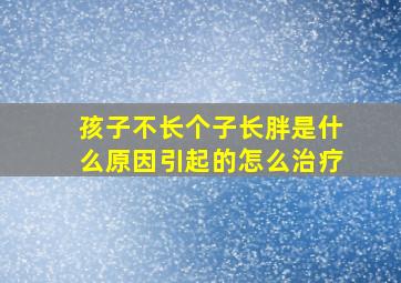 孩子不长个子长胖是什么原因引起的怎么治疗