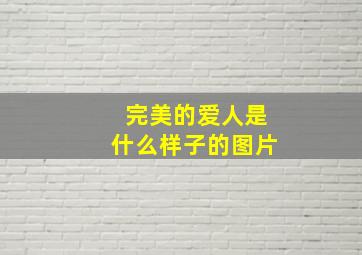 完美的爱人是什么样子的图片