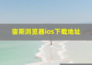 宙斯浏览器ios下载地址