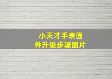 小天才手表固件升级步骤图片