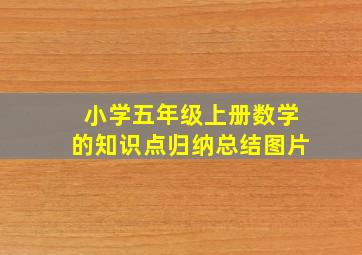 小学五年级上册数学的知识点归纳总结图片