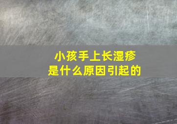 小孩手上长湿疹是什么原因引起的