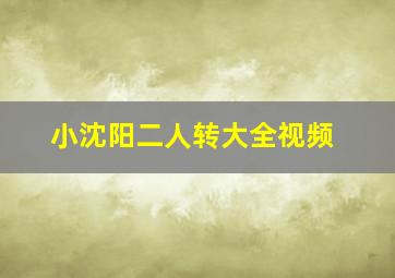 小沈阳二人转大全视频