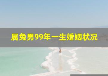 属兔男99年一生婚姻状况