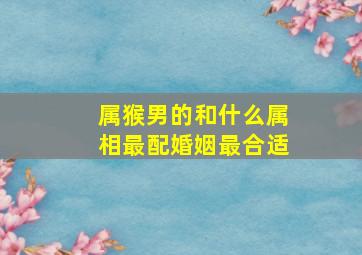 属猴男的和什么属相最配婚姻最合适