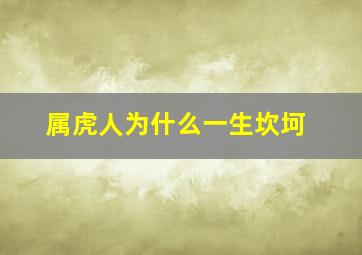 属虎人为什么一生坎坷