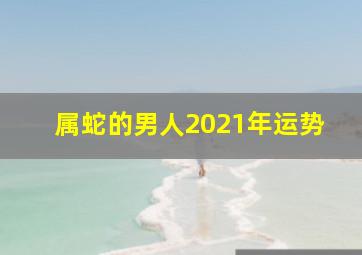 属蛇的男人2021年运势