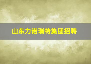 山东力诺瑞特集团招聘