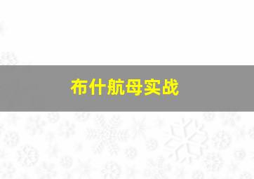 布什航母实战