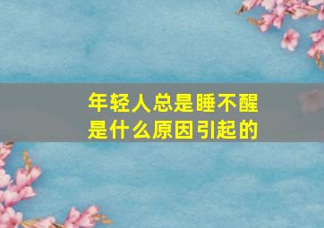 年轻人总是睡不醒是什么原因引起的