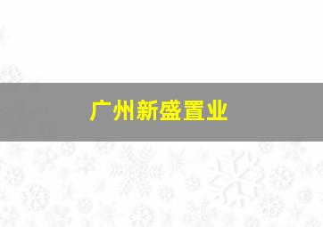 广州新盛置业