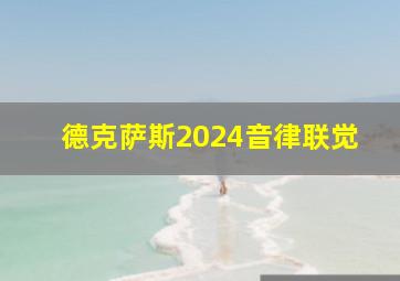 德克萨斯2024音律联觉