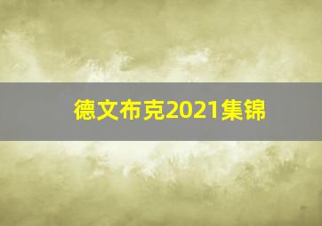 德文布克2021集锦