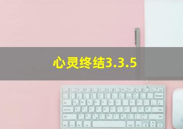 心灵终结3.3.5