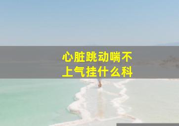 心脏跳动喘不上气挂什么科