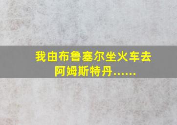 我由布鲁塞尔坐火车去阿姆斯特丹......