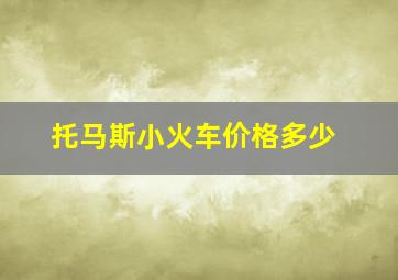 托马斯小火车价格多少