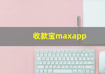 收款宝maxapp