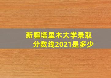 新疆塔里木大学录取分数线2021是多少