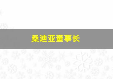 桑迪亚董事长