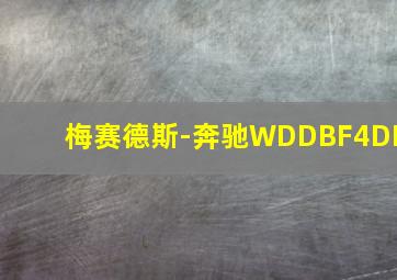 梅赛德斯-奔驰WDDBF4DB