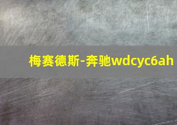 梅赛德斯-奔驰wdcyc6ah