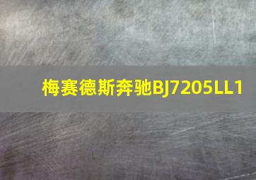 梅赛德斯奔驰BJ7205LL1