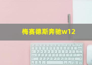 梅赛德斯奔驰w12