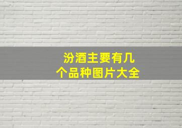 汾酒主要有几个品种图片大全