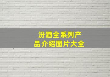 汾酒全系列产品介绍图片大全