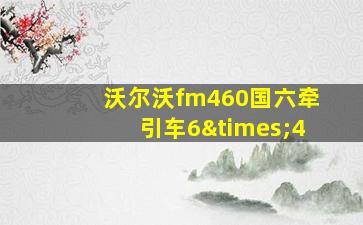 沃尔沃fm460国六牵引车6×4