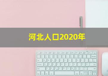 河北人口2020年