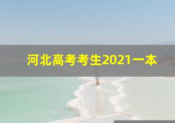 河北高考考生2021一本