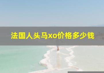 法国人头马xo价格多少钱