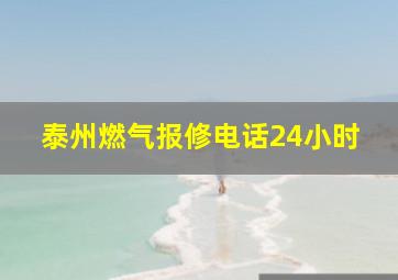 泰州燃气报修电话24小时