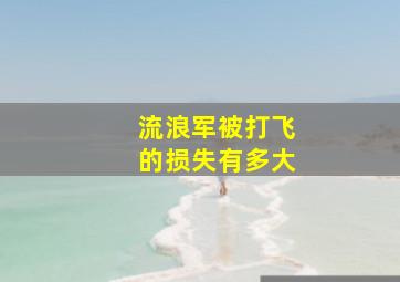 流浪军被打飞的损失有多大