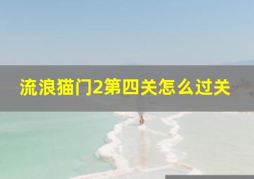 流浪猫门2第四关怎么过关