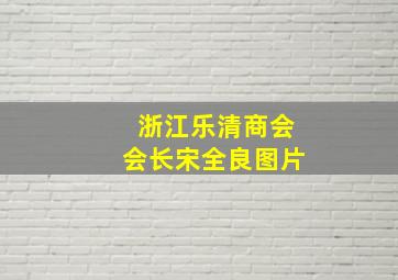 浙江乐清商会会长宋全良图片